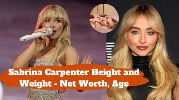 Sabrina Carpenter Weight and Height: Unpacking the Star's Physique and Wellness Journey