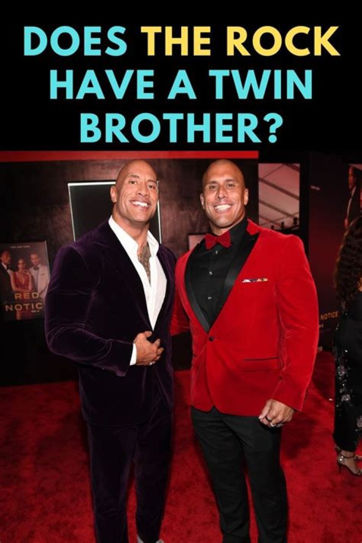 Uncovering the Truth: Does The Rock Have a Twin Brother?