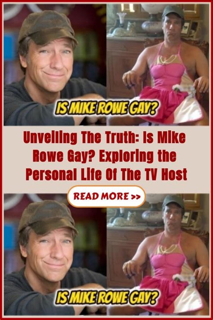 Unpacking Mike Rowe's Personal Life: The Truth About 'Is Mike Rowe Gay?'