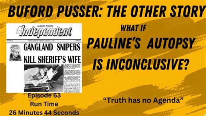 What Happened to Buford Pusser's Son? Unraveling a Persistent Question